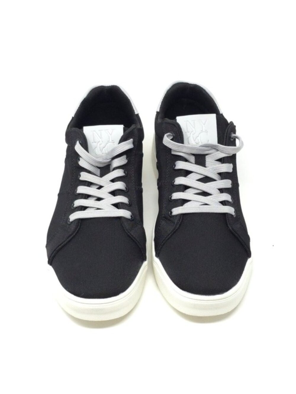NY & C Brad Sneakers Black Low Top Size 8.5M - Picture 8 of 10